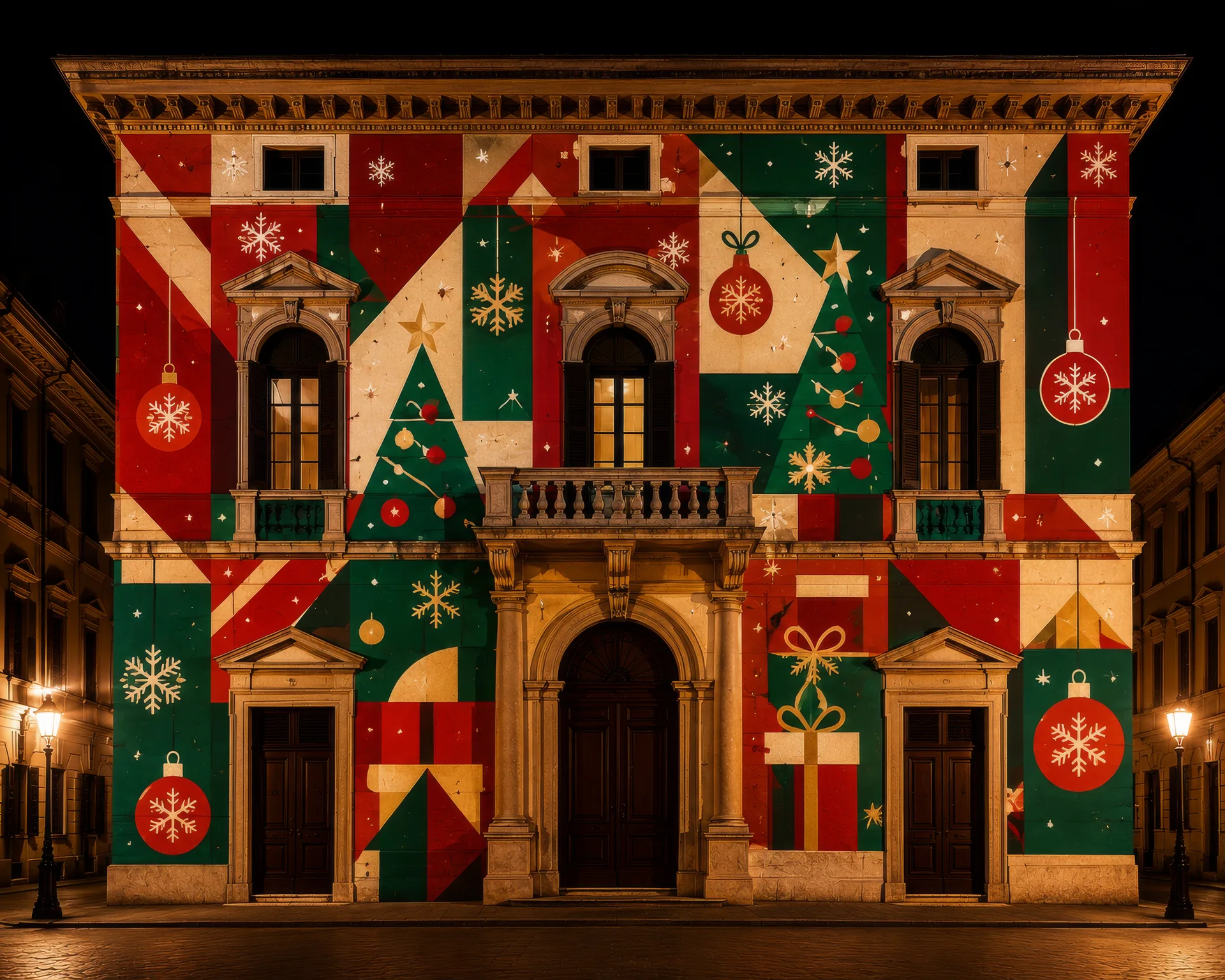 Event scenography projection